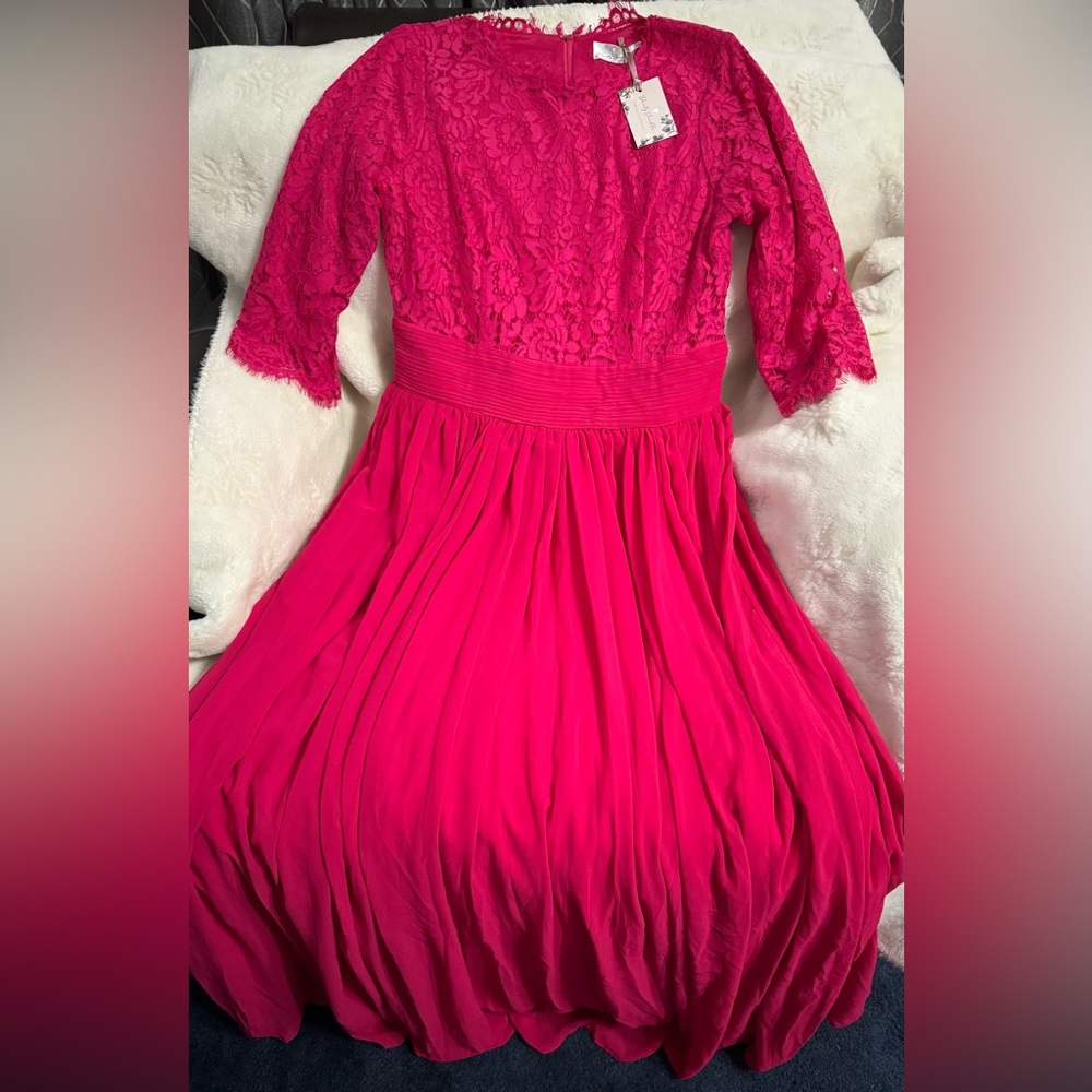 Exquisite English Manor Dress - Picture 8 of 10